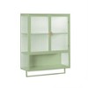 Dexmalle 23.62"Glass Doors Modern Two-door Wall Cabinet - 4 of 4