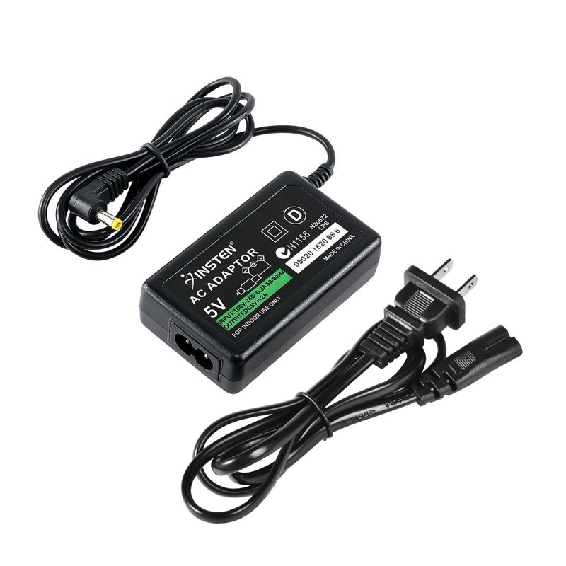 Insten Travel Charger AC Adapter Power Supply For Sony PSP PlayStation Portable 3000 2000 1000, 2 of 6