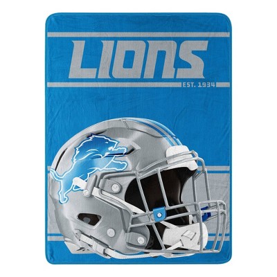 NFL Detroit Lions Micro Fleece Throw Blanket