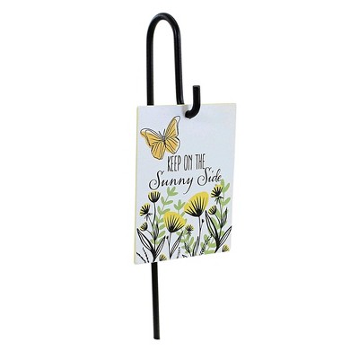 8.0 Inch Plant Tag With Hook Mini Greeting Message Word Decor