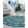Unique Loom    Richmond Medallion Area Rug - 3 of 4