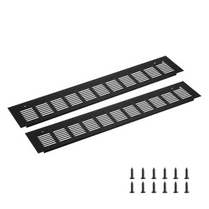 Unique Bargains Rectangle Ventilation Grille, Aluminum - 1 of 3