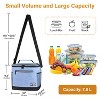 Tirrinia Medium Insulated Lunch Bag for Mens Womens Kids, 20 Cans Leakproof Lunch Cooler Totes for Back to School - 3 of 4