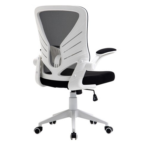 Costway Tall Office Chair Adjustable Height W/lumbar Support Flip Up Arms :  Target