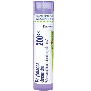 Phytolacca Decandra 200CK by Boiron Homeopathic Single Medicine For Cough, Cold & Flu  -  80 Pellet - 1 of 4