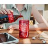 Silver Buffalo Coca-Cola Can-Shaped Red Glass Cup | Holds 10 Ounces - 3 of 4