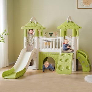 JUJABU 8-1 Toddler Climber and Slide Set - 1 of 4