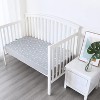 Biloban- 4 Pack Baby Crib Sheets, Crib Sheets Baby, Crib Sheets Baby Boy, Ultra Soft Microfiber 52'' x 28'' - 3 of 4