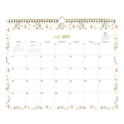 Blue Sky The Everygirl Undated Wall Calendar 15x12 Monthly Wirebound Marisa