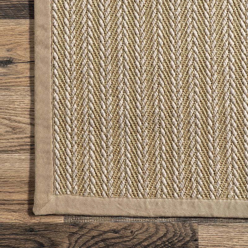 nuLOOM Lavonne Casual Sisal and Wool Area Rug, 6 of 11
