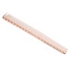 Unique Bargains Hair Comb Detangling Dressing Comb for Hair Styling Stainless Steel 8.46" 1Pcs - 3 of 4