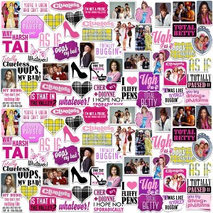 Clueless Vinyl Large Deluxe Stickers Variety Pack of 100 - 1 of 4