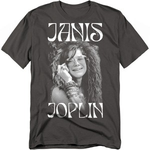 Janis Joplin Janis Fashion Icon Adult T-Shirt - 1 of 4