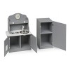 Kitchen Furniture Set for 18" Dolls - Gray/White - image 3 of 4