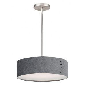 Maxim Lighting Prime 3 - Light Pendant in  Grey/Satin Nickel - 1 of 1