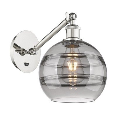 Rochester - 1 Light Arm Adjusts Up and Down Wall Sconce In Industrial Style-9.88 Inches Tall and 8 Inches Wide