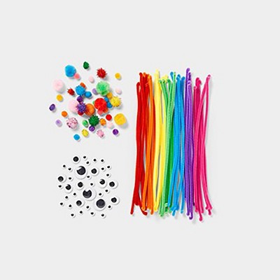 Bulk 1 Pom Poms - 240 Pack, Assorted Colors