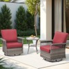 Buenhomino Outdoor Patio All-Weather Wicker Furniture Set - 2 of 4