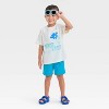 Toddler Boys' Short Sleeve Grow Love Graphic T-Shirt - Cat & Jack™ White - 4 of 4