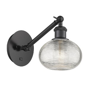 Ithaca - 1 Light Arm Adjusts Up and Down Wall Sconce In Industrial Style-7 Inches Tall and 6 Inches Wide - 1 of 1
