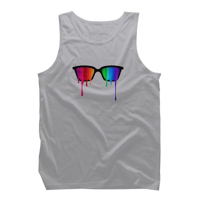 Adult Design By Humans Love Wins Hipster Glasses Pride By badbugs Tank Top