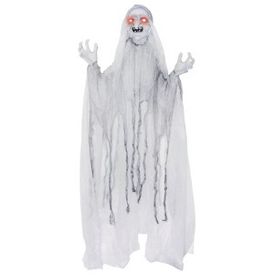 Sunstar Spinning White Witch Hanging Halloween Decoration -  5 ft - White - 1 of 1
