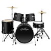 Ashthorpe 5-Piece Full-Size Complete Adult Drum Set with Remo Batter Drumheads - 2 of 4