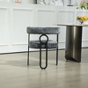 NicBex Accent Chair Upholstered Living Room Chairs set of 2 Modern Arm Chair with Solid Wood Frame for Bedroom, Reading Room - 3 of 4