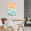 iCanvas Sky and Sea Abstract by Modern Tropical Canvas Print Wall Art - 3 of 3