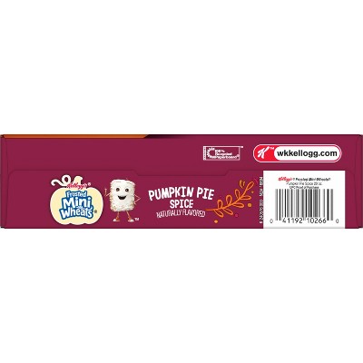 Kellogg's Frosted Mini-Wheats Pumpkin Spice Breakfast Cereal - 20oz