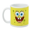 SpongeBob Goofy Smile Face Ceramic Coffee Mug, Novelty Gift Mugs for Coffee, Tea and Hot Drinks, 11oz, White - 3 of 4