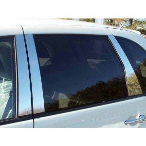 QAA is Compatible with 2003-2010 Chrysler PT Cruiser 6 Piece Stainless Pillar Post Trim PP43701 - 1 of 4