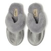Fireside by Dearfoams Women's Melton Genuine Shearling Platform Scuff Slipper - 4 of 4