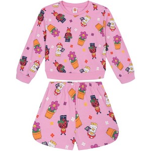 LEGO Baby Girls' 2-Piece Sweatshirt and Shorts Set Infant : Target