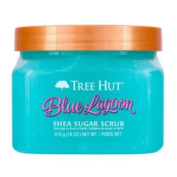 Tree Hut Blue Lagoon Shea Sugar Sea Minerals & Orange Body Scrub - 18oz
