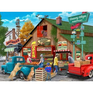 Sunsout Greenery Villages 1000 pc   Jigsaw Puzzle 42270 - 1 of 4