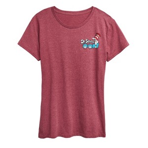 Women's - Dr. Seuss - Why Fit In Short Sleeve Graphic T-Shirt - 1 of 4