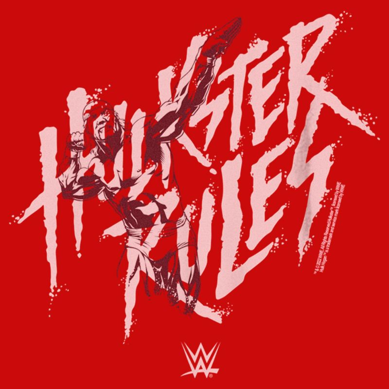 Boy's WWE Hulk Hogan Hulkster Rules T-Shirt, 2 of 5