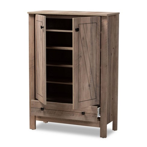 Laminate Pivot Open Shoe Cabinet White - Brightroom™ : Target