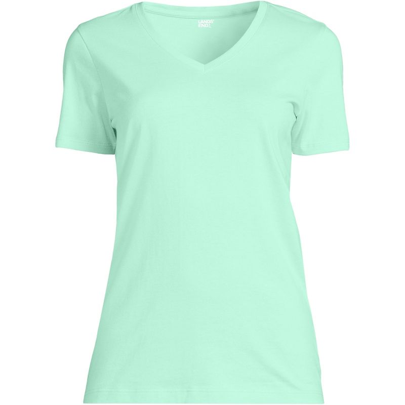 Lands' End Women's Relaxed Supima Cotton T-Shirt, 3 of 5