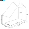 Twin Size Metal House Bed kids Bed, White - 3 of 3