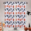 Halloween Small Curtain - Festive Themed Window Decor. Perfect for Adding Spooky-Chic Vibe to Living Room, Halloween Party Spaces - 2 of 4
