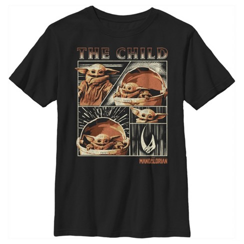 Boy's Star Wars The Mandalorian The Child Collage T-Shirt - image 1 of 4