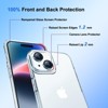 BONGEEK Designed for iPhone 14 Plus Case Clear, [Not Yellowing] Protective Magnetic Case for iPhone 14 Plus - 4 of 4