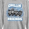 Boys' - Despicable Me Minions - Chillin' with Friends Long Sleeve Graphic T-Shirt - 2 of 4