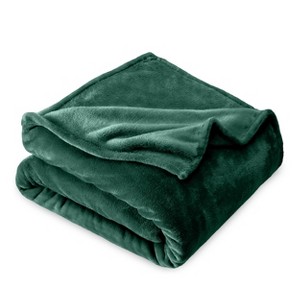 Microplush Fleece Bed Blanket by Bare Home - 1 of 4