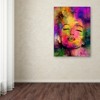 Trademark Fine Art - Mark Ashkenazi Marilyn Monroe VI Matted Framed Art - 3 of 3