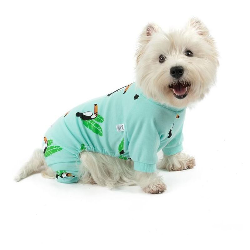 Leveret Dog Cotton Animal Print Pajamas, 2 of 3