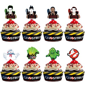 Treasures Gifted Ghostbusters Cupcake Toppers & Ghostbusters Cupcake Wrappers - 1 of 1