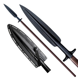 Cold Steel Medium Carbon SK 5 Steel Boar Hunting Spear with Secure Ex Sheath - 1 of 4